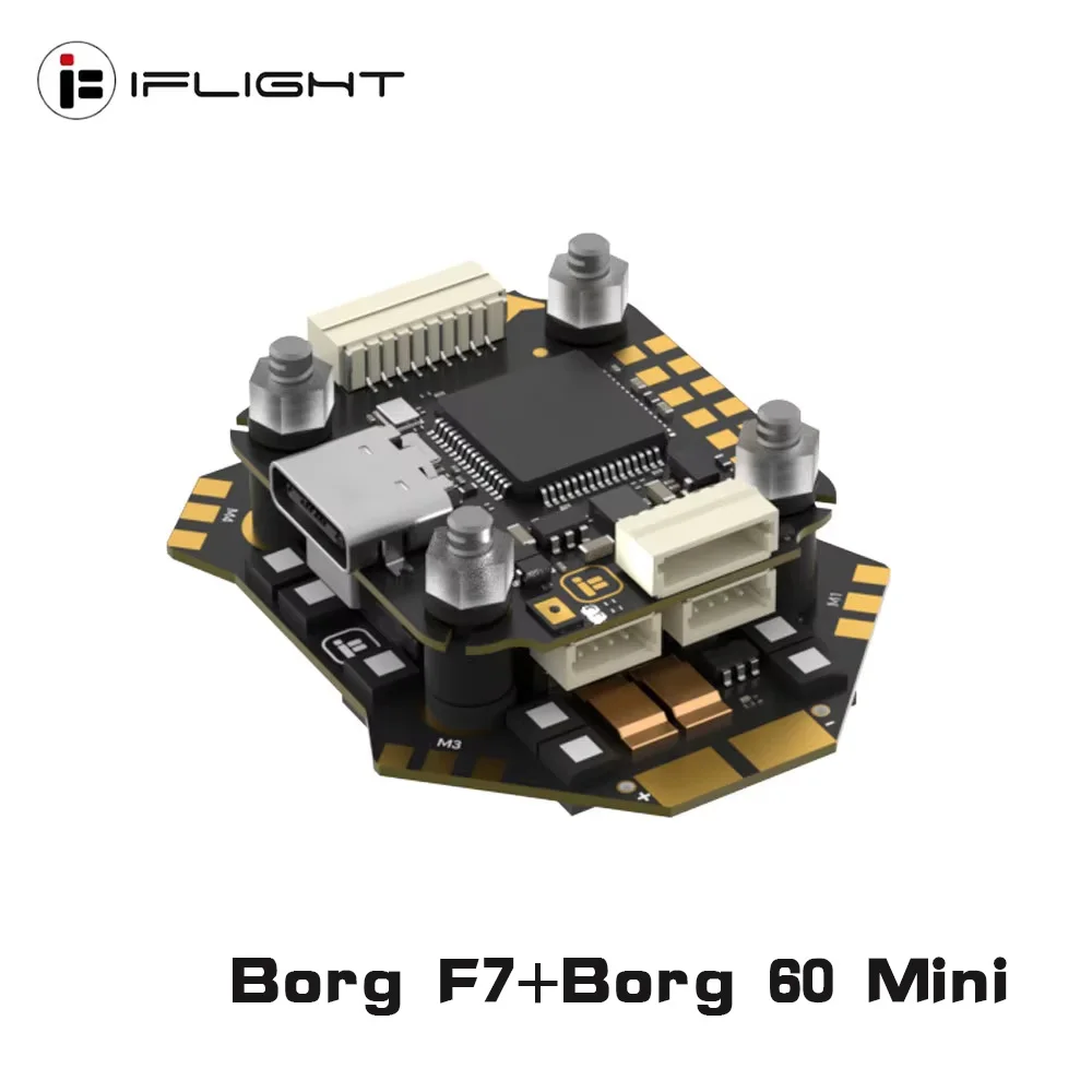 iFlight Borg Mini F7 Flight Co - огляд і ціна Fpv Flight Controller F7 Stack 60A