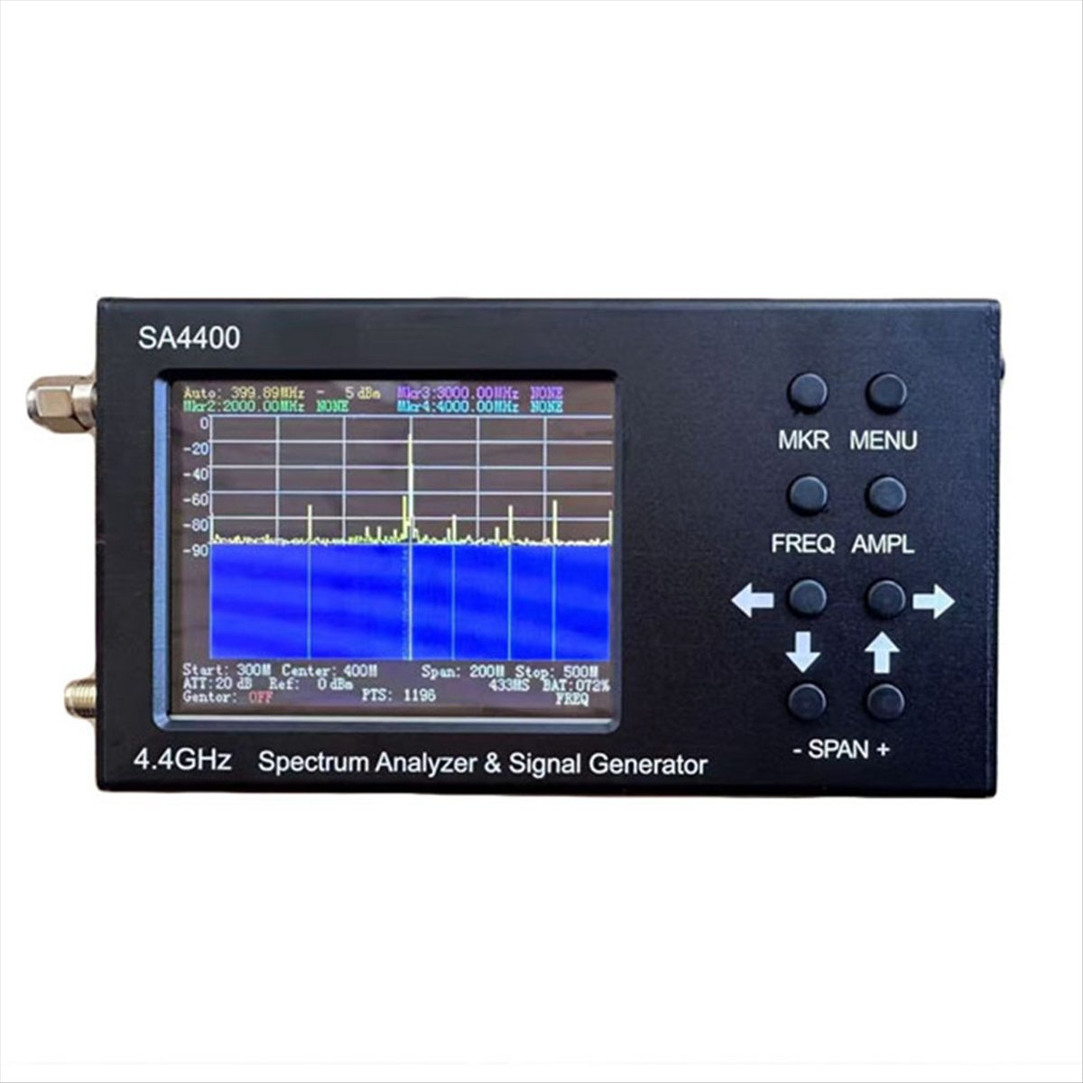 #(Upgraded)New 4.4GHz SA4400 S - огляд і ціна Signal Generator Spectrum Analyzer