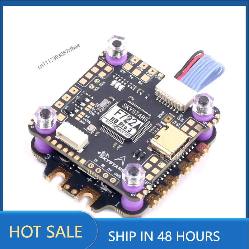 Skystars F7 F722HD PRO3 Flight - огляд і ціна Fpv Flight Controller F7 Stack 60A