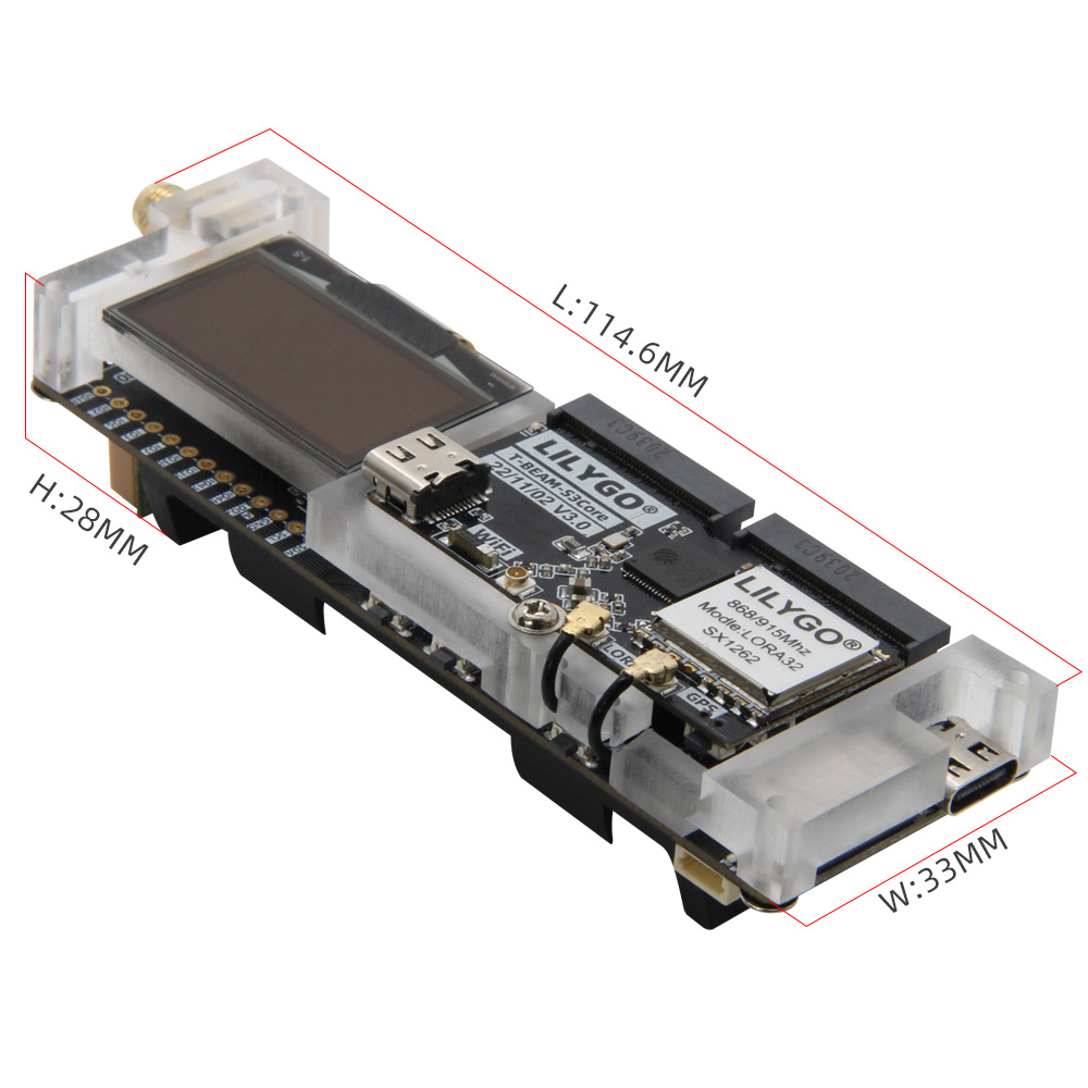 LILYGO® SoftRF T-Beam SUPREME  - огляд і ціна Esp32 S3 Development Board Lot